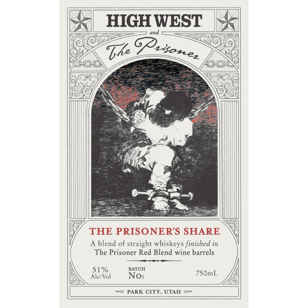 High West The Prisoner’s Share Blend of Straight Whiskeys Buy Online